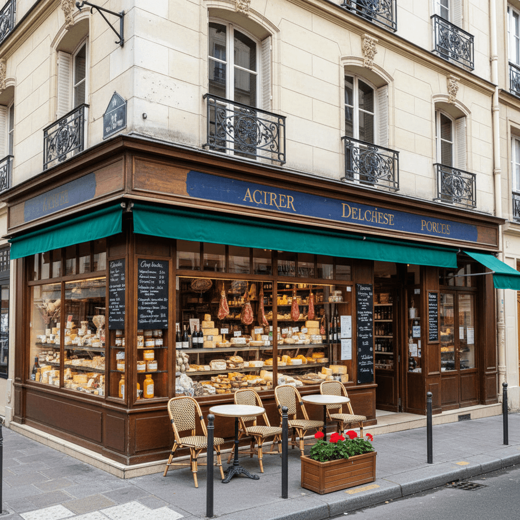 Epicerie fine 100m² à Paris : extraction - Image 1