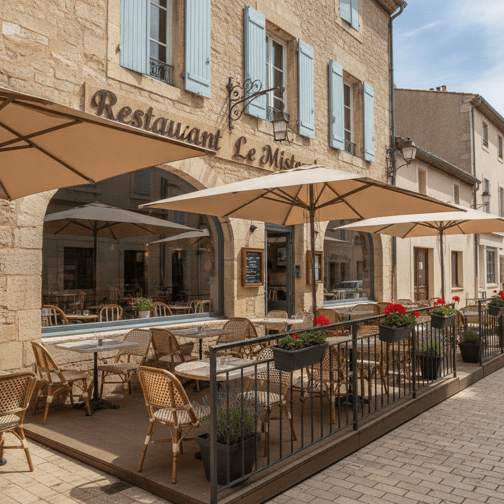 Restaurant 150m² à Sérignan : terrasse - licence IV - Image 1