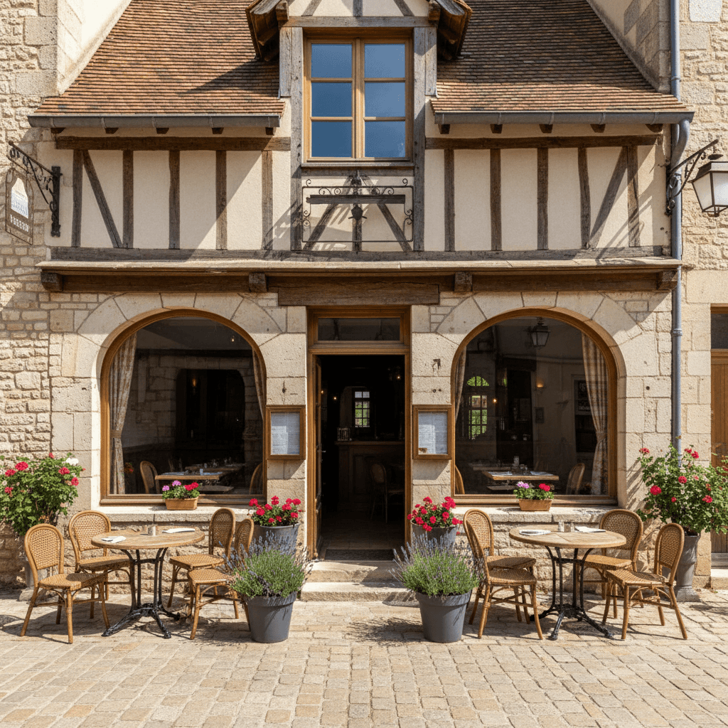 Restaurant 80m² à Aubeterre-Sur-Dronne : terrasse - licence IV - Image 1