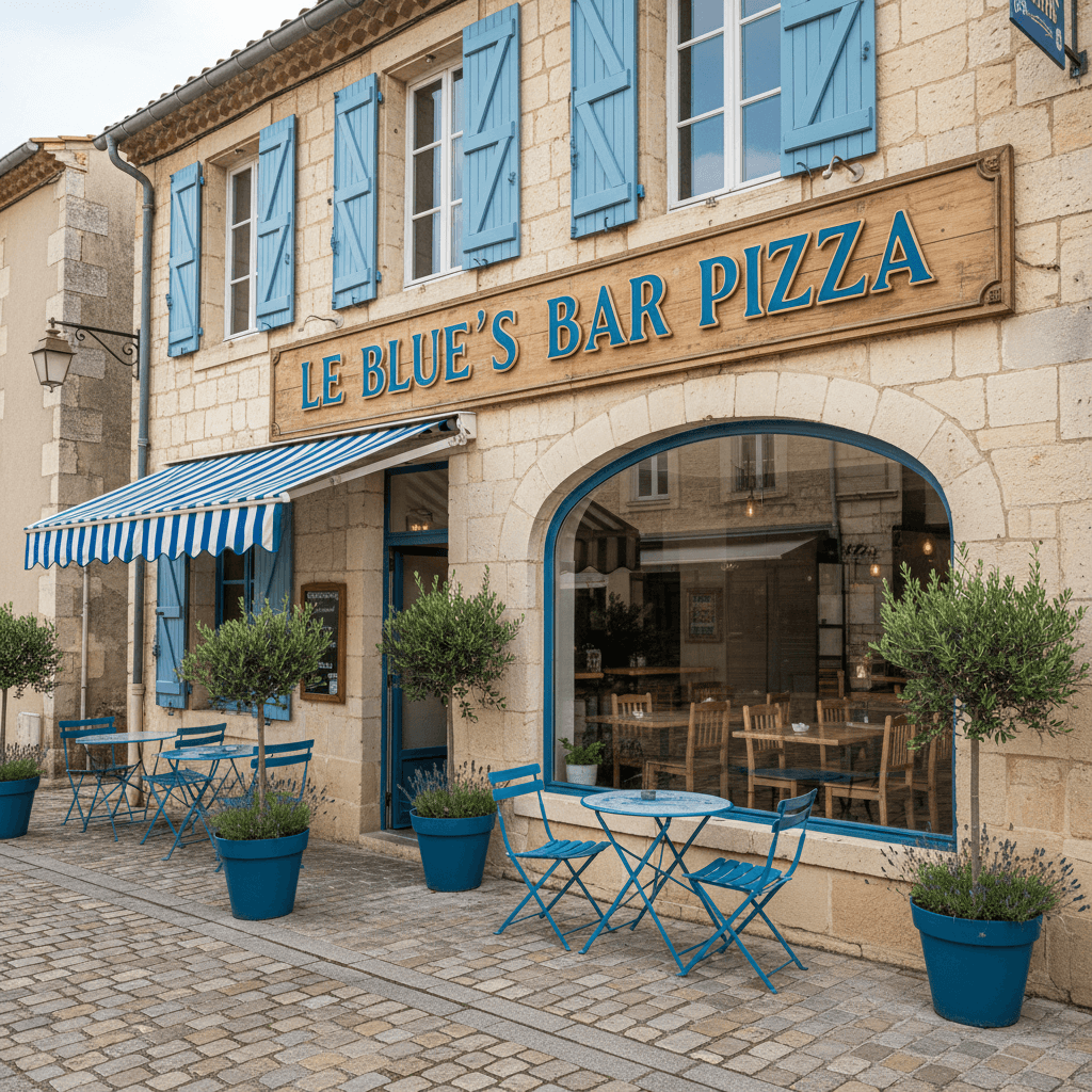 Restaurant 55m² à Bernis : terrasse - licence IV - Image 1