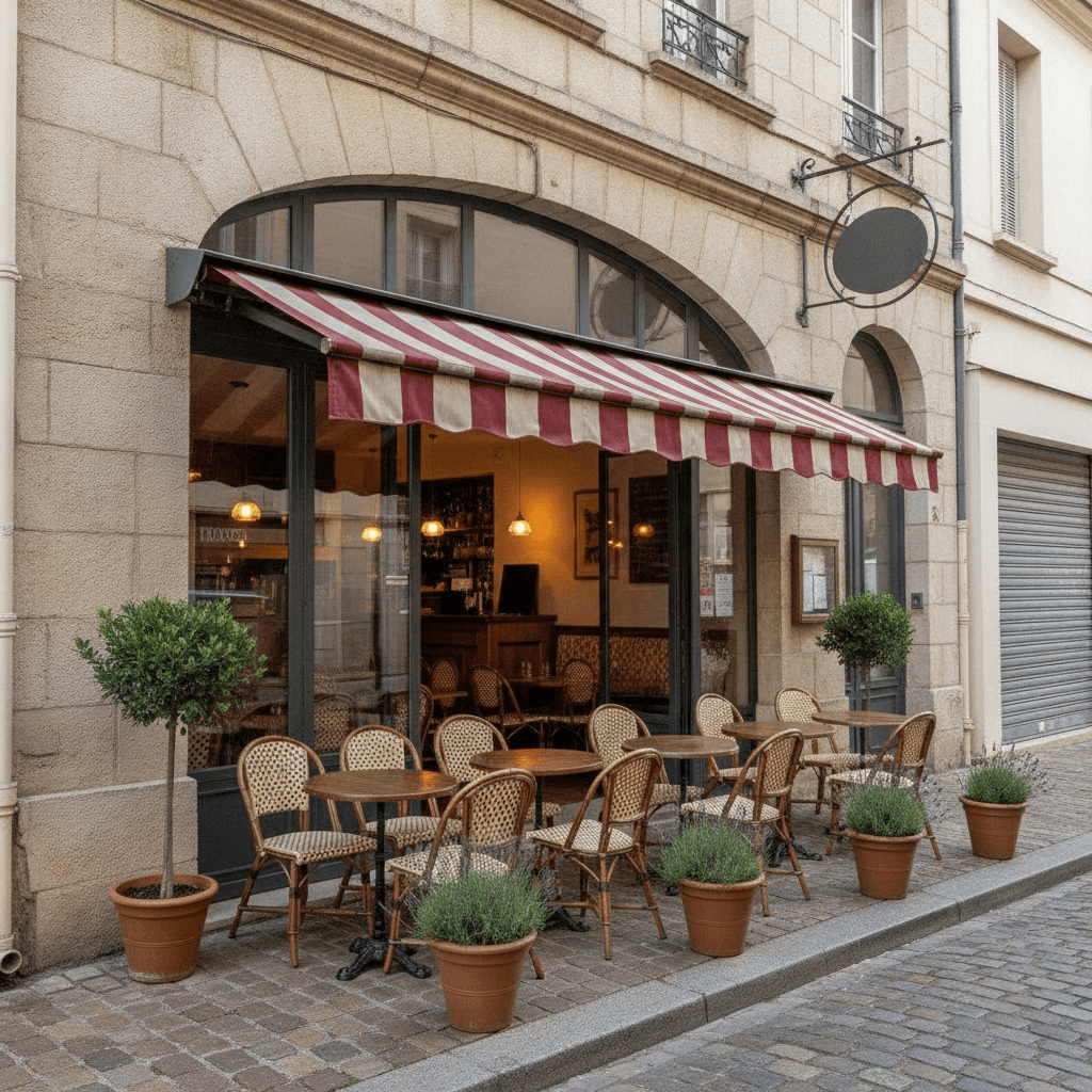 Restaurant 94m² à Aytré : terrasse - extraction - Image 1