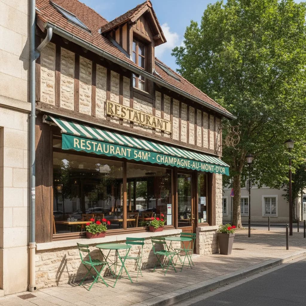 Restaurant 54m² à Champagne-Au-Mont-D'Or - Image 1