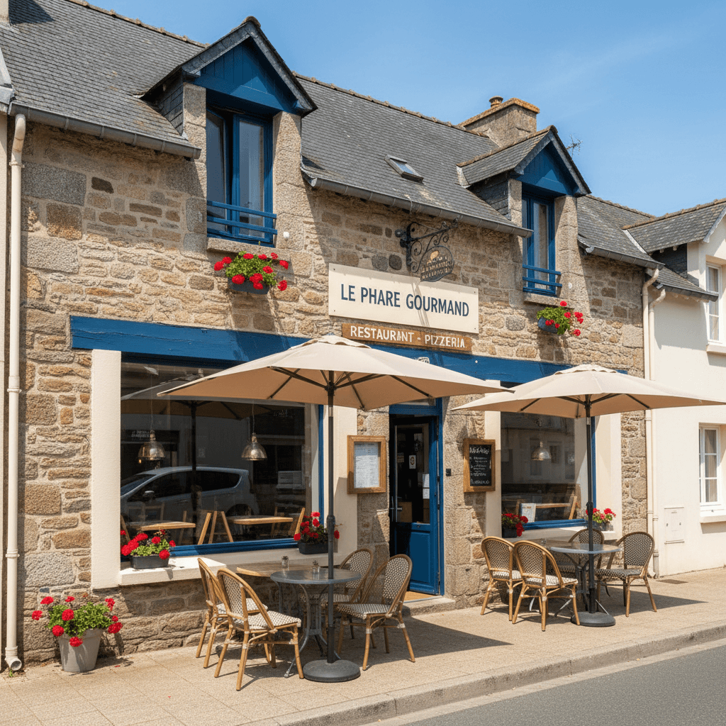 Restaurant 128m² à Trégastel : terrasse - licence IV - Image 1