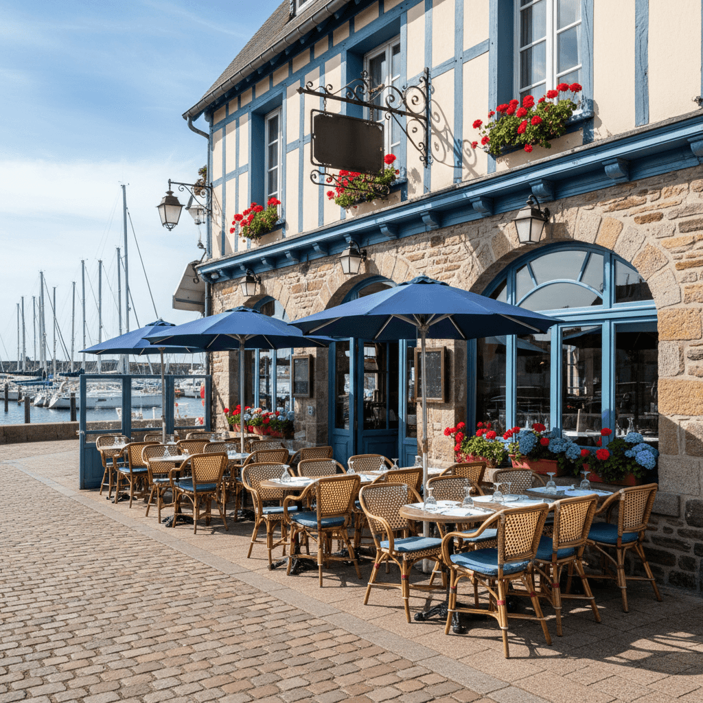 Restaurant 275m² à Quimper : terrasse - licence IV - Image 1