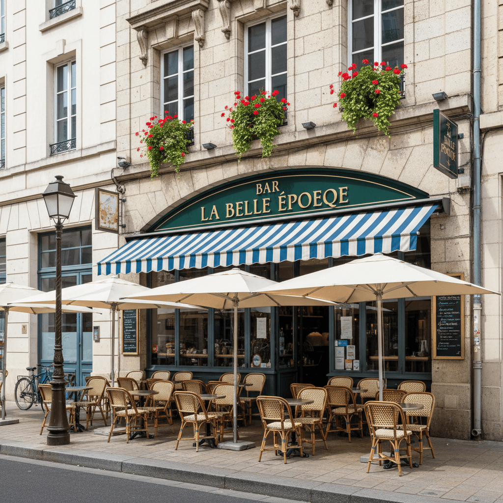 Bar-brasserie 83m² à Nantes : terrasse - licence IV - Image 1