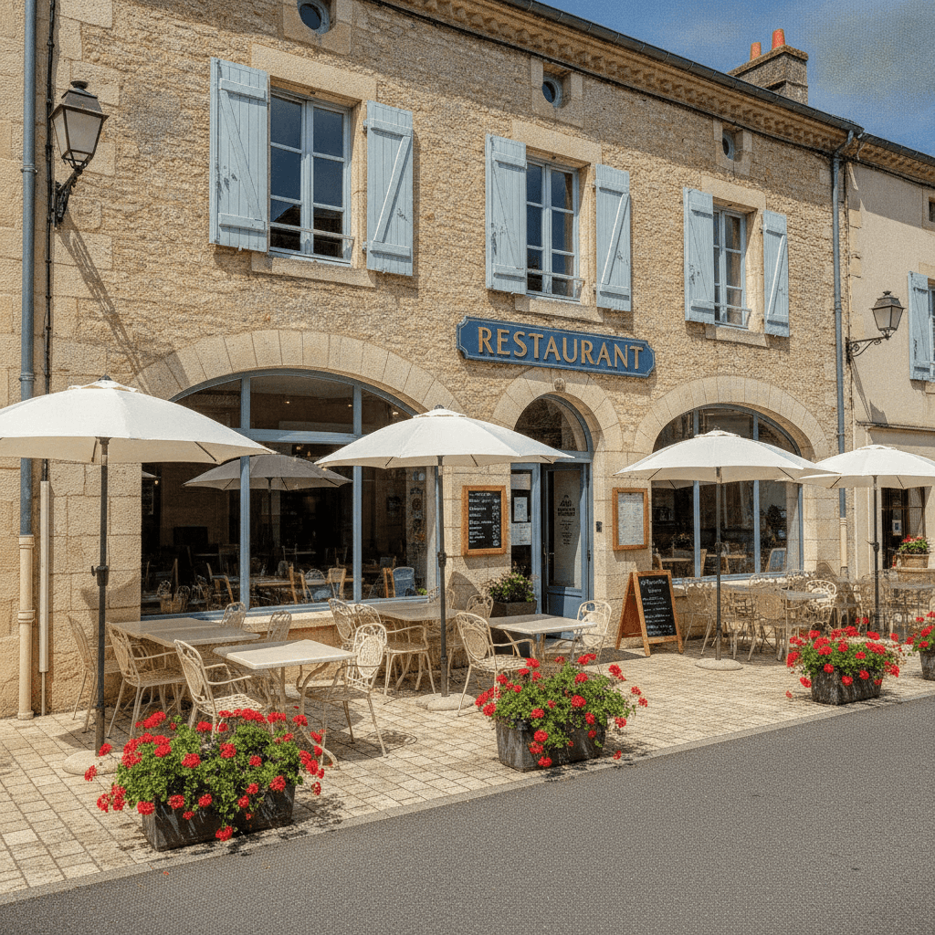 Restaurant 400m² à Souillac : terrasse - licence IV - Image 1