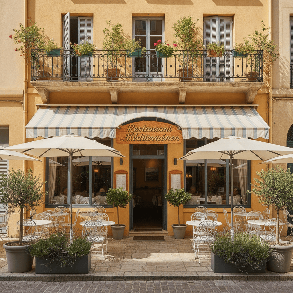 Restaurant 240m² à Menton : terrasse - licence IV - Image 1