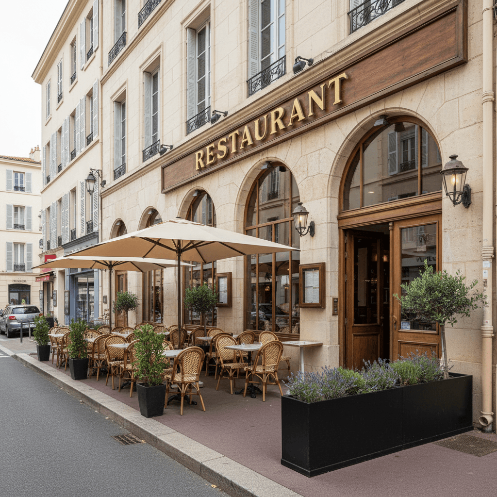 Restaurant à Toulon : terrasse - licence IV - Image 1