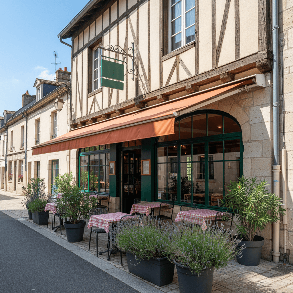 Restaurant 150m² à Marciac : terrasse - licence IV