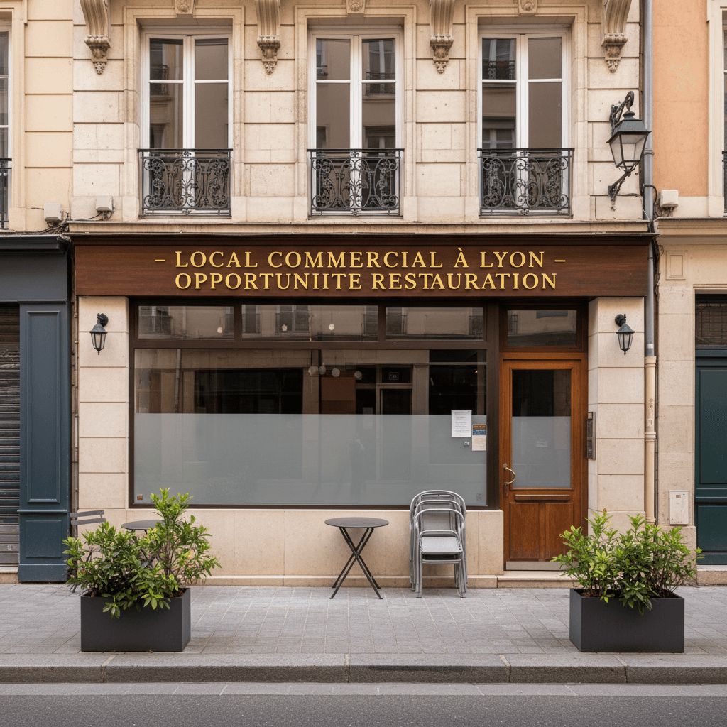 Local Commercial à Lyon - Opportunité Restauration - Image 1