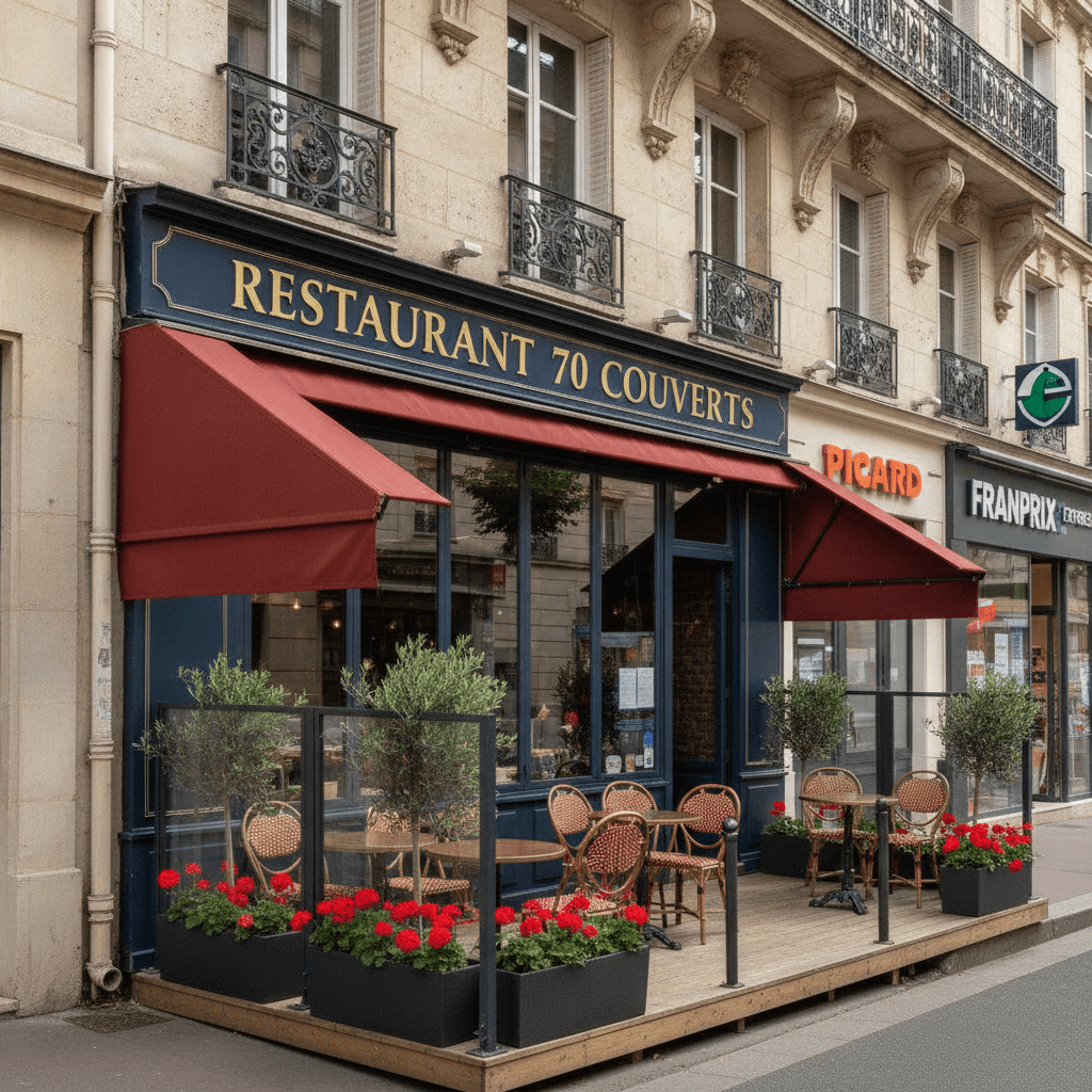 Restaurant 70 couverts à Bagneux : extraction - Image 1