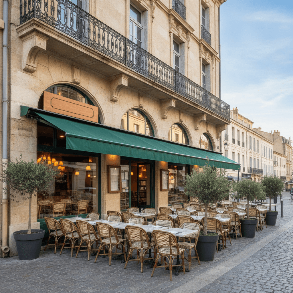 Restaurant 65m² à Sète : terrasse - extraction - Image 1