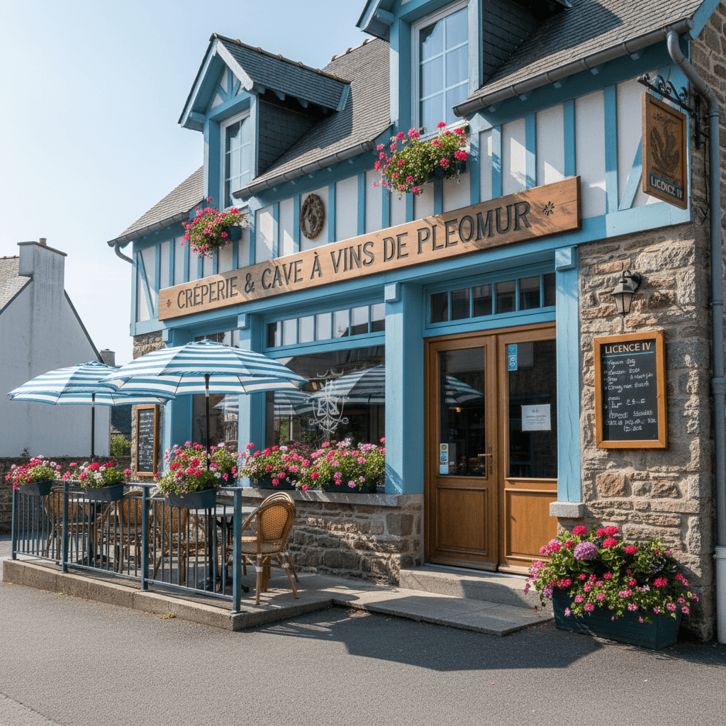 Restaurant à Plomeur : terrasse - licence IV - Image 1