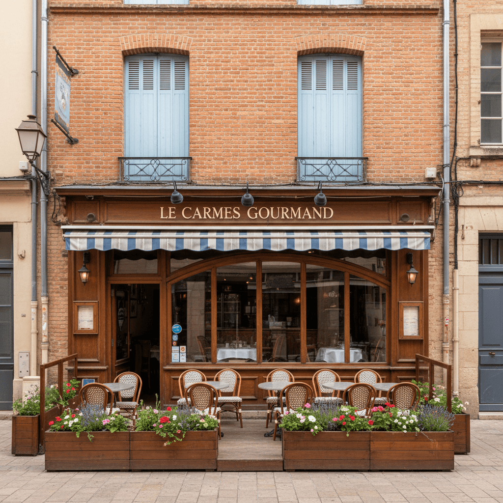 Restaurant à Toulouse : terrasse - licence IV - Image 1