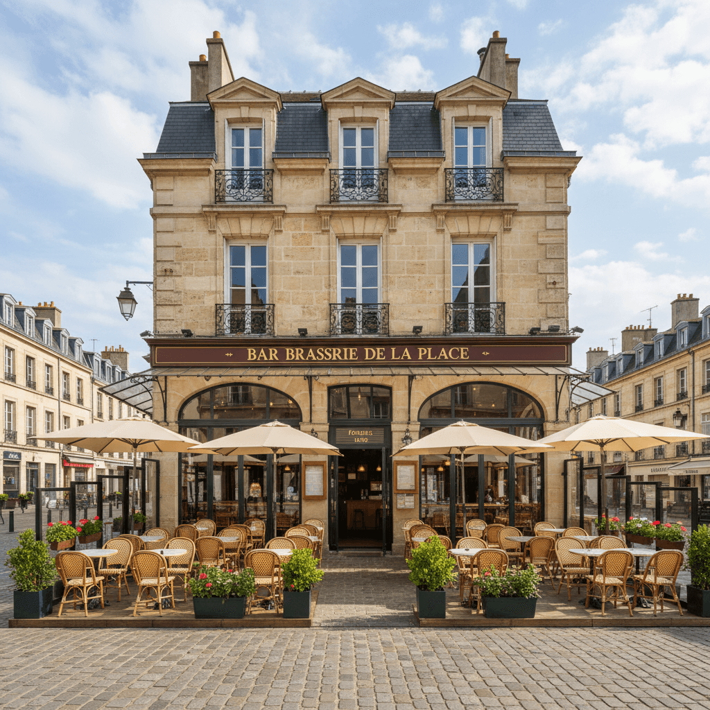 Bar-brasserie à Orléans : terrasse - licence IV - Image 1