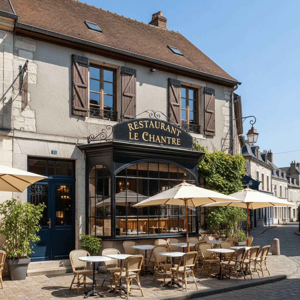Restaurant à Chartres : terrasse - licence IV - Image 1