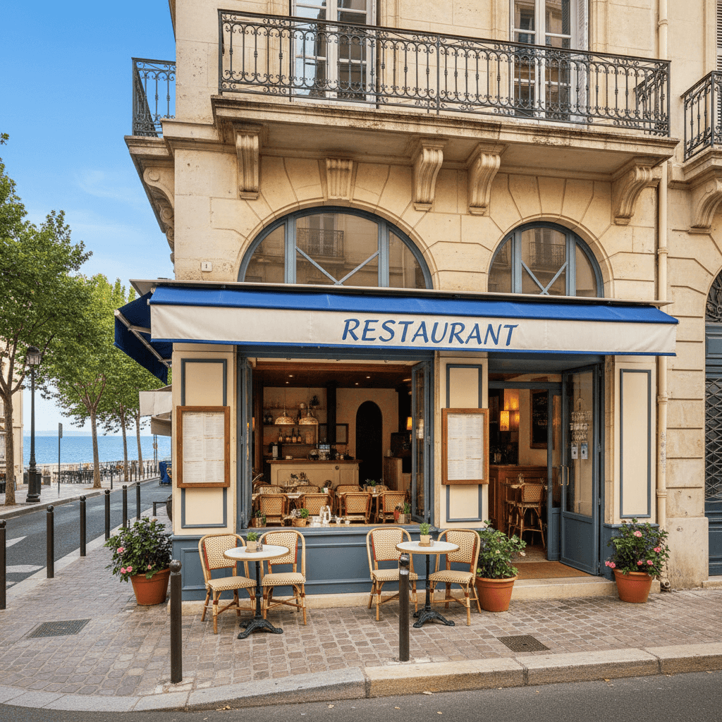 Restaurant 20m² à Marseille : extraction