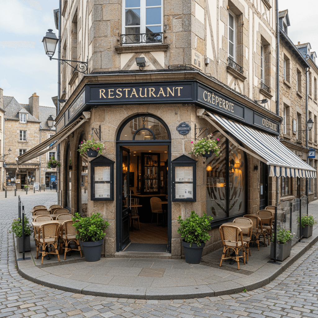Restaurant à Quimper : terrasse - licence IV - Image 1