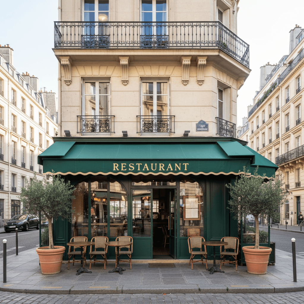 Restaurant 74m² à Paris : extraction - cuisine équipée