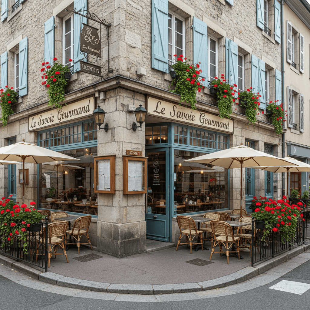Restaurant à Annecy : terrasse - licence IV - Image 1