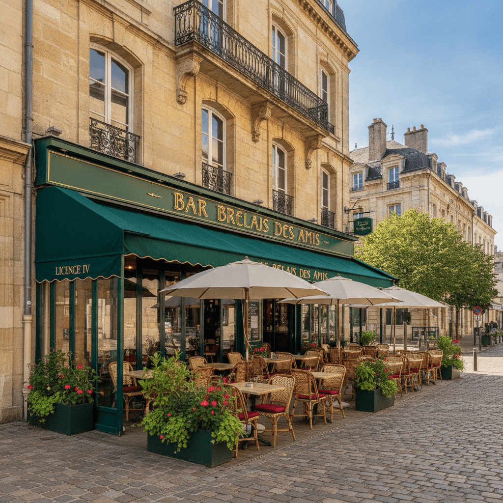 Bar-brasserie 60m² à Caen : terrasse - licence IV - Image 1