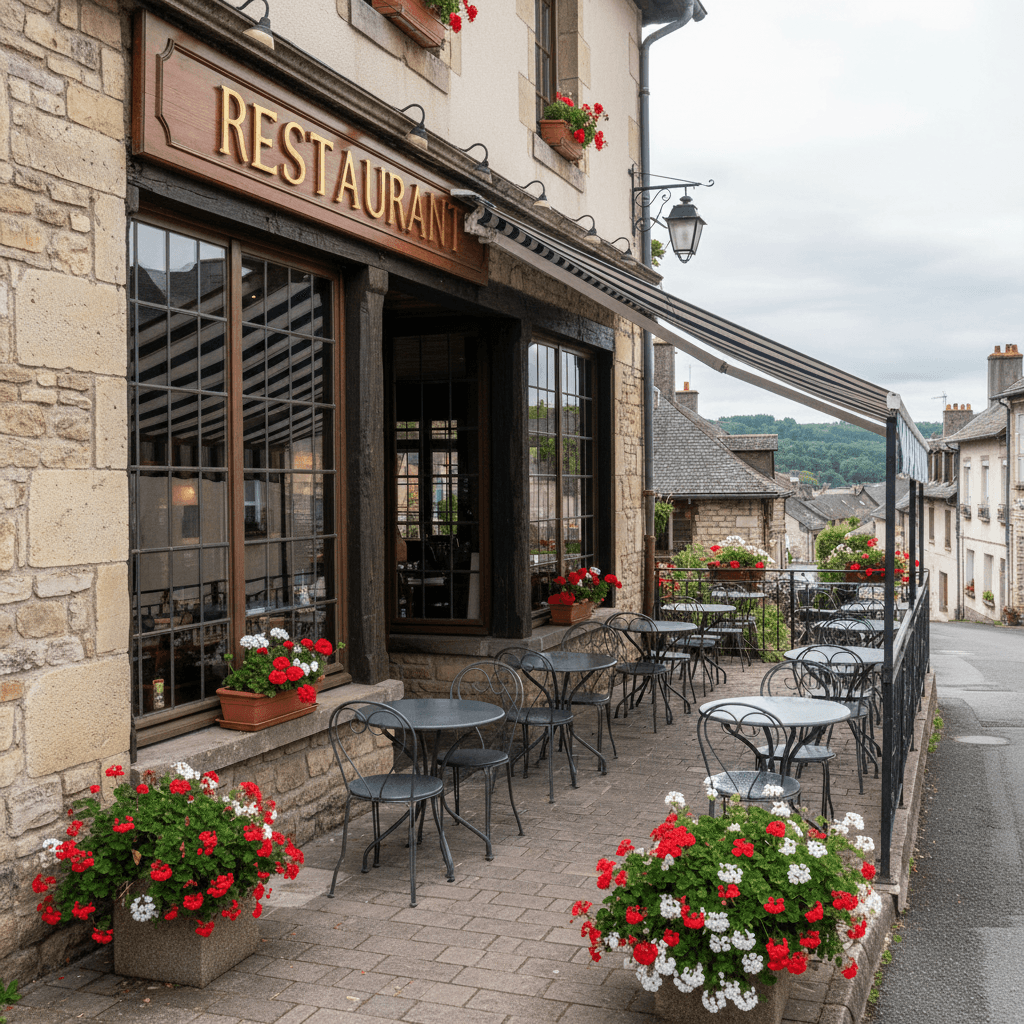 Restaurant 200m² à Badonviller : terrasse - licence IV - Image 1