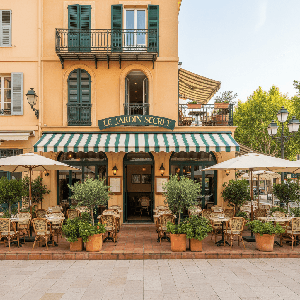 Restaurant 50m² à Nice : terrasse - licence IV