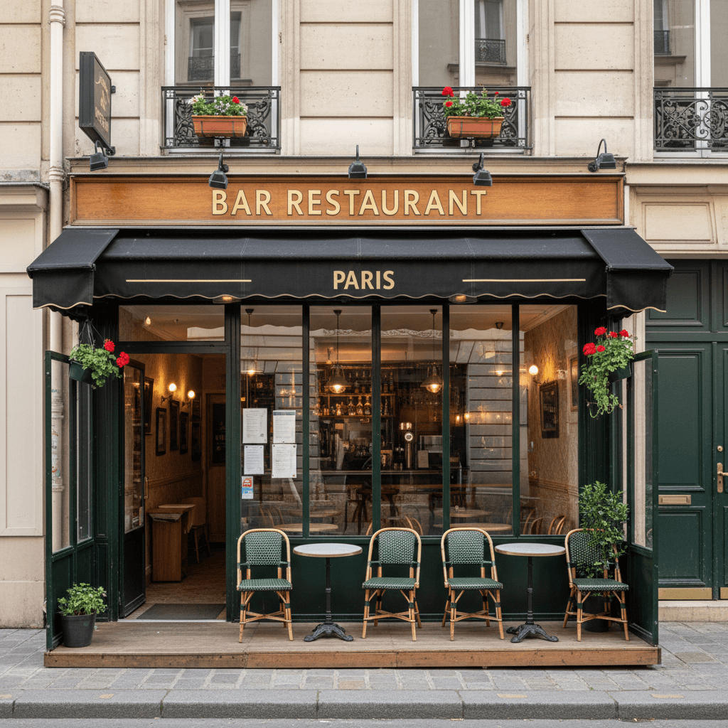 Bar Restaurant à Paris - Emplacement Privilégié