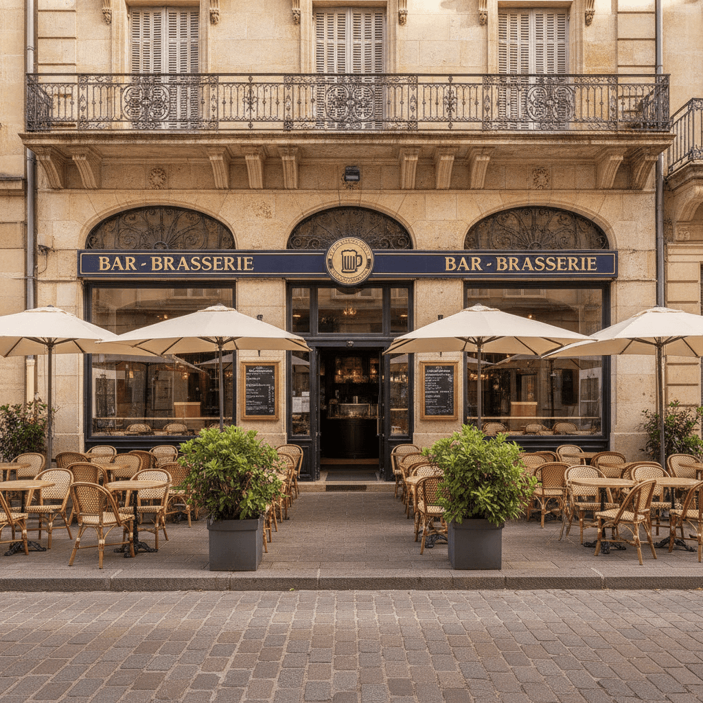 Bar-brasserie 250m² à Perpignan : terrasse - licence IV - Image 1