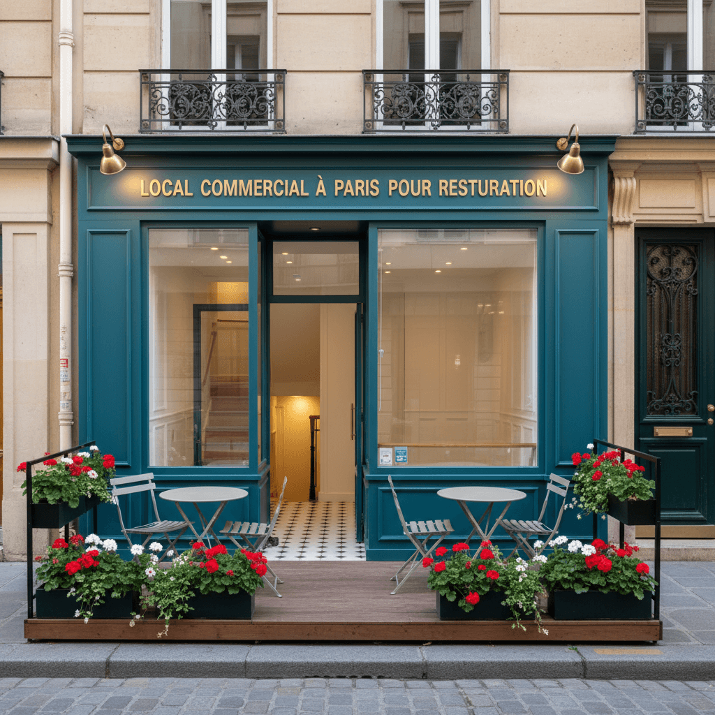 Local Commercial à Paris pour Restauration - Image 1