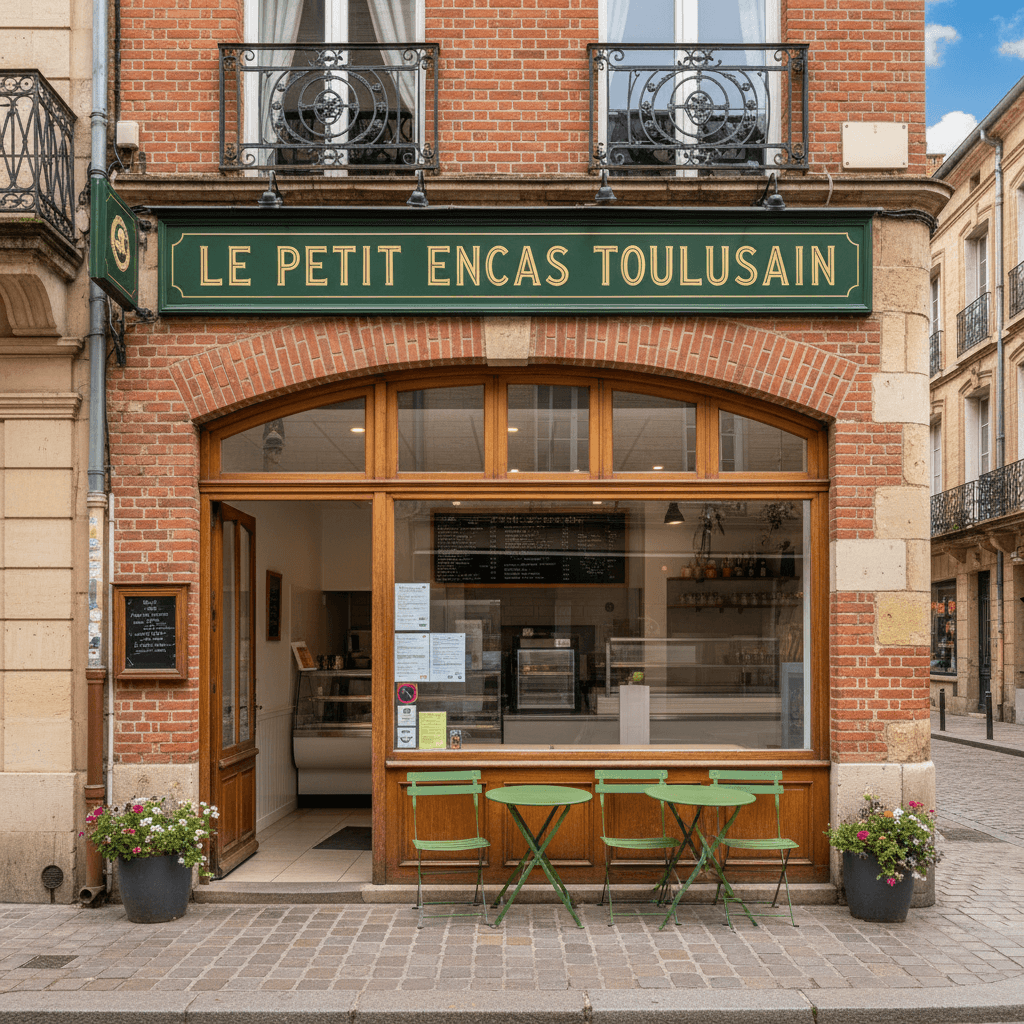 Snack 45m² à Toulouse : climatisation - cave/réserve - Image 1