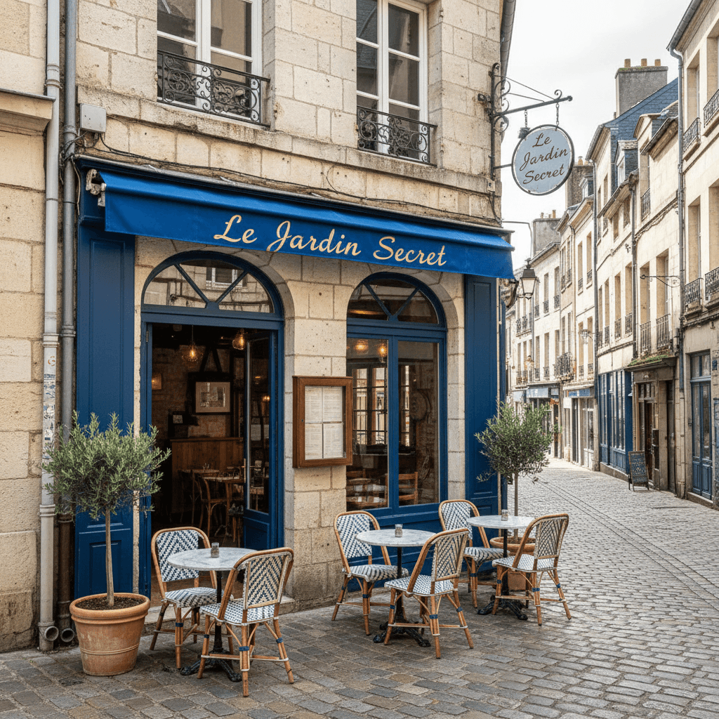 Restaurant 60m² à Nantes : terrasse - Image 1