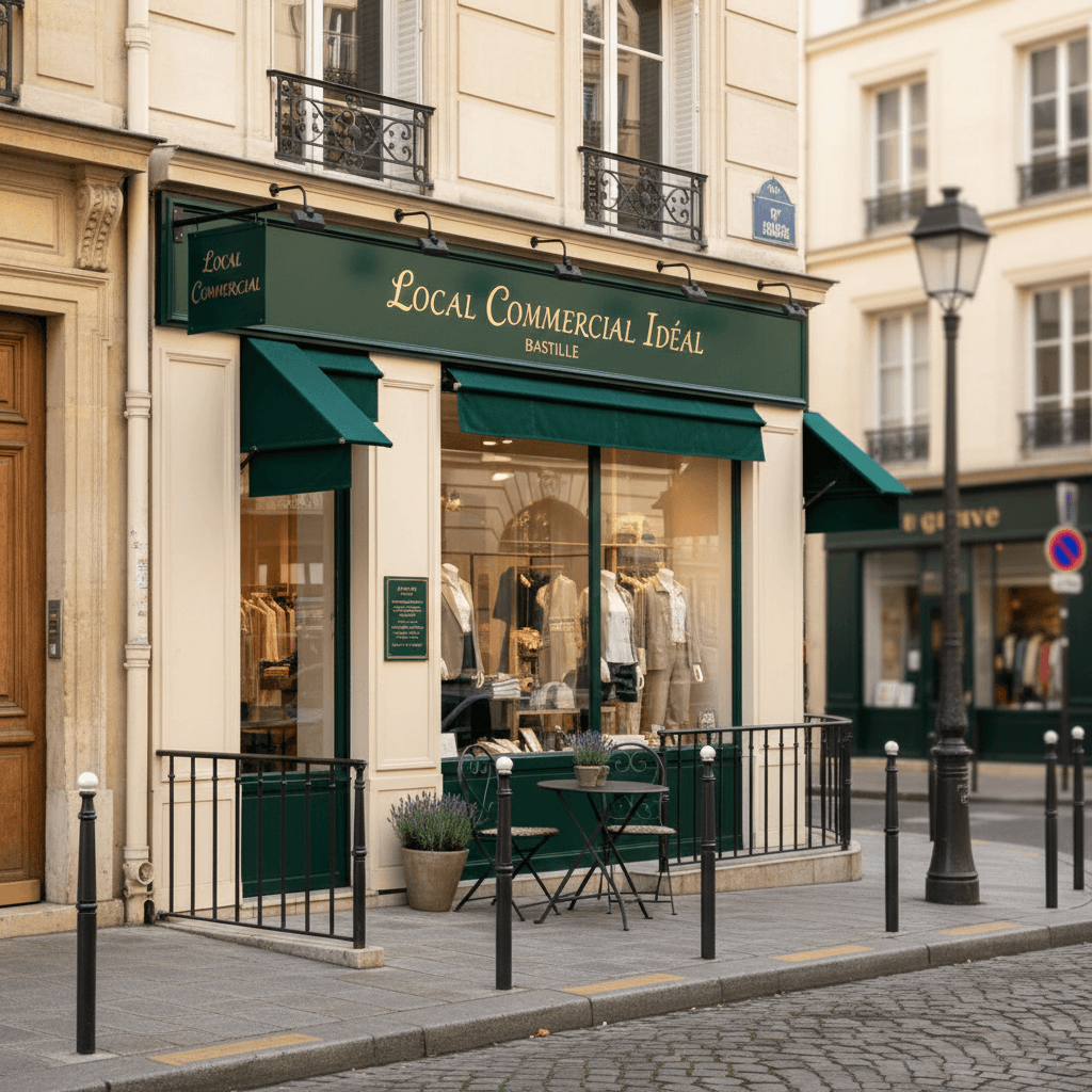Local commercial idéal en plein cœur de Bastille