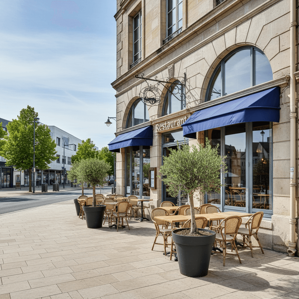 Restaurant 360m² à Beauvais : terrasse - licence IV - Image 1