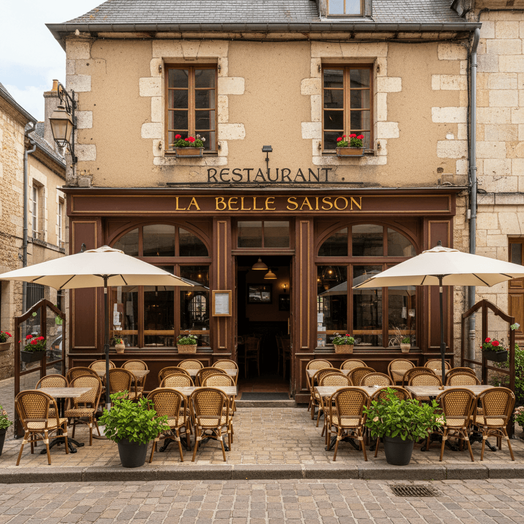 Restaurant à Angoulême : terrasse - extraction - Image 1