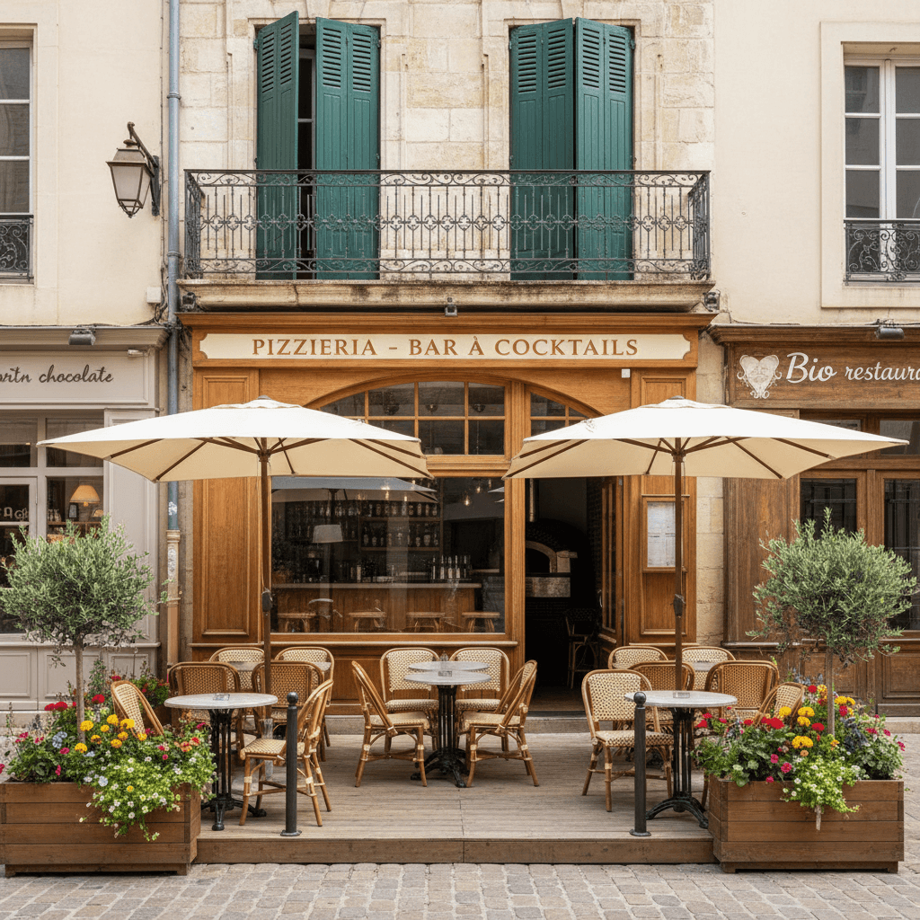 Restaurant à Avignon : terrasse - licence IV - Image 1