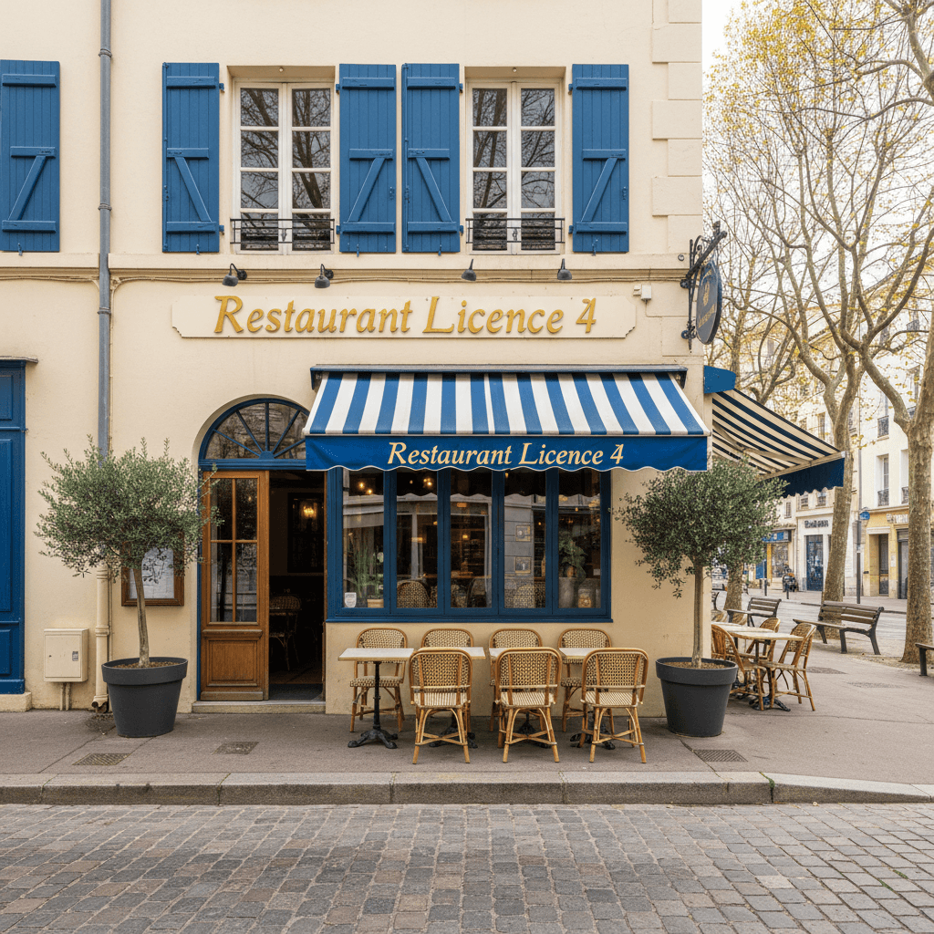 Restaurant à Toulon : terrasse - licence IV - Image 1