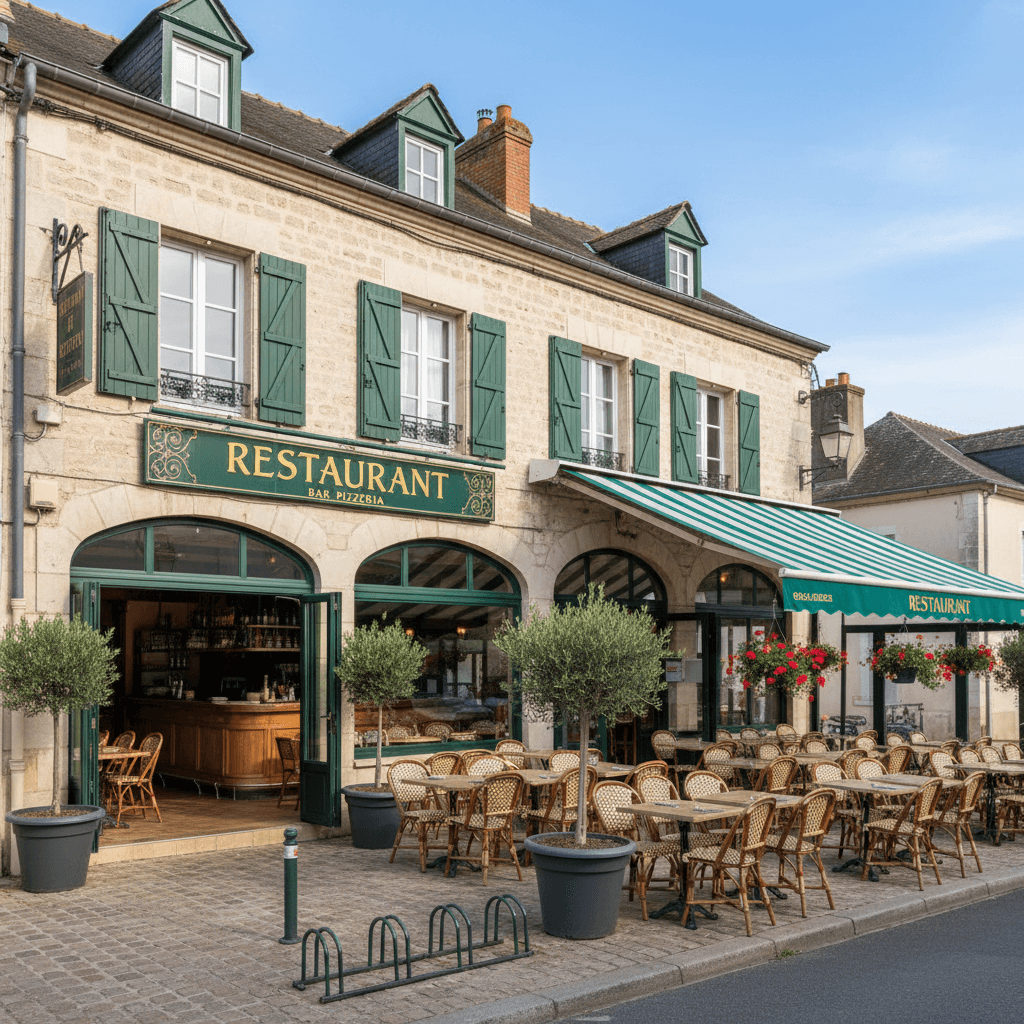 Restaurant 300m² à Léon : terrasse - licence IV - Image 1