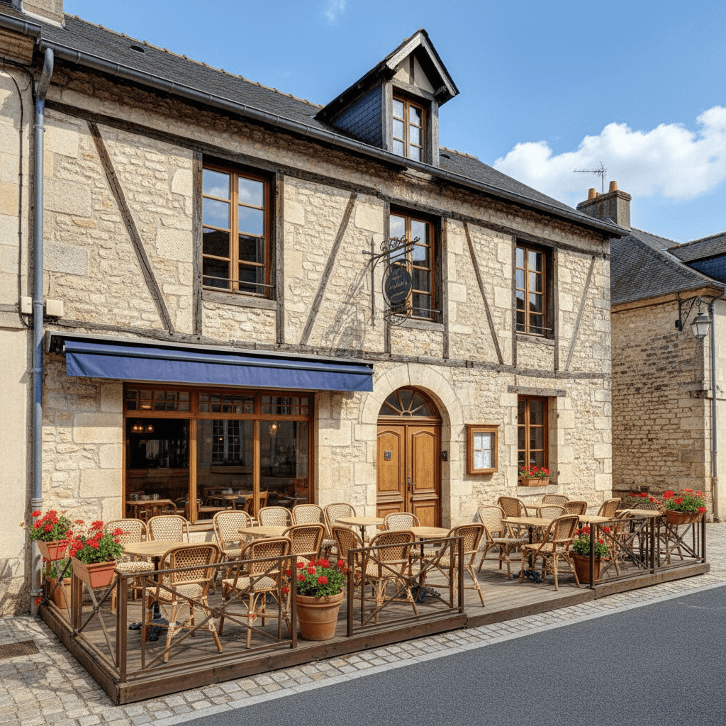 Restaurant à Périgueux : terrasse - licence IV - Image 1