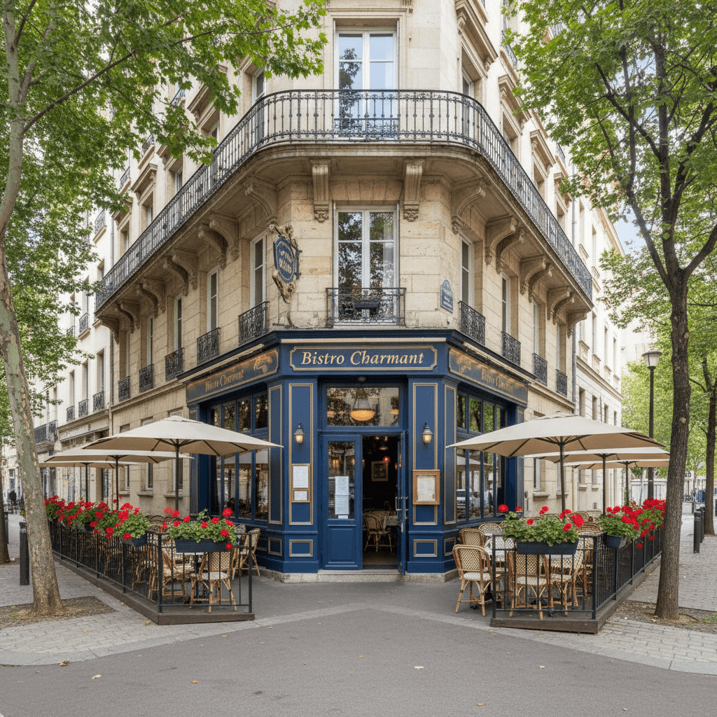 Restaurant 60m² à Lyon : terrasse - licence IV