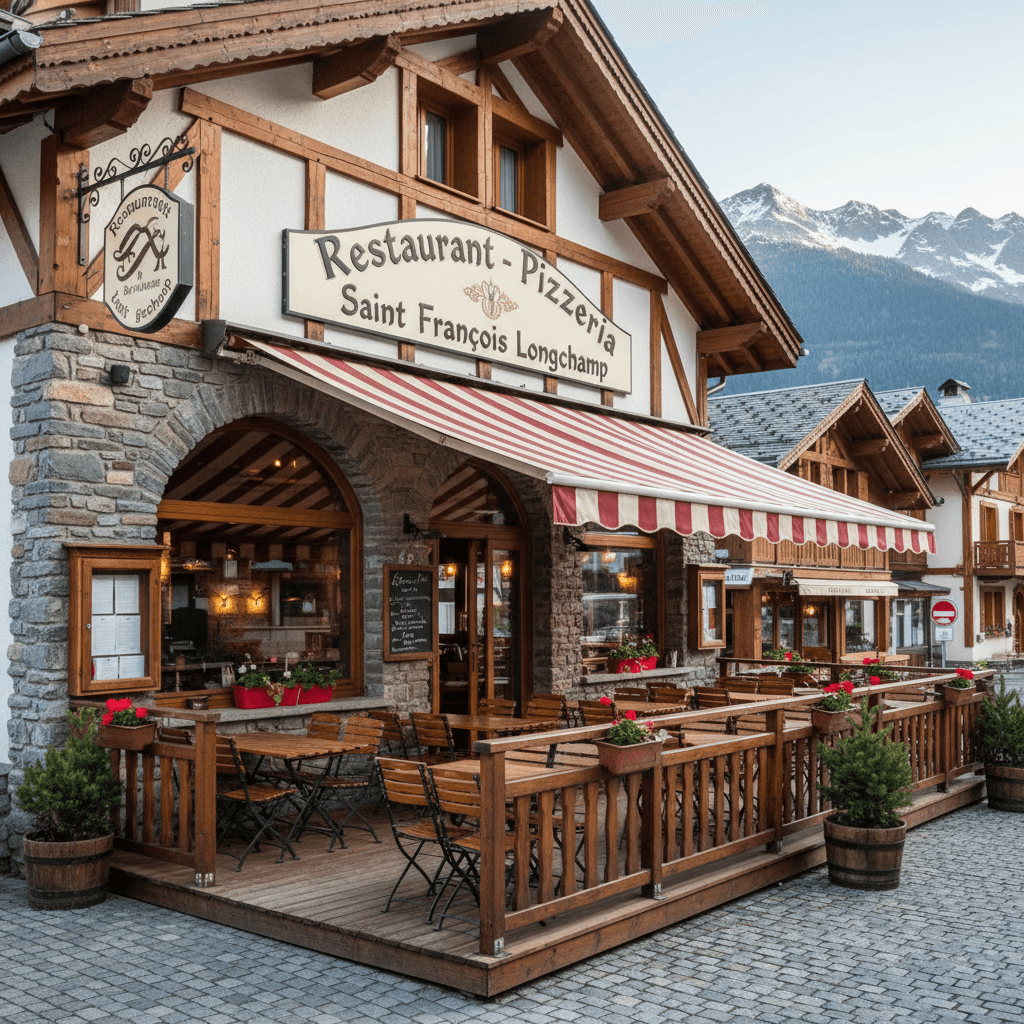 Restaurant à Saint François Longchamp : terrasse - licence IV - Image 1