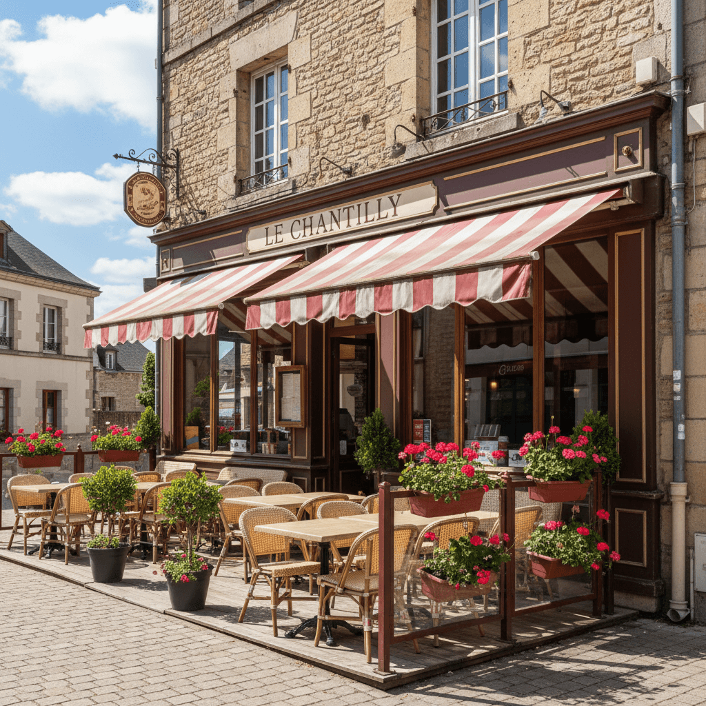 Restaurant 80m² à Candé : terrasse - licence IV - Image 1