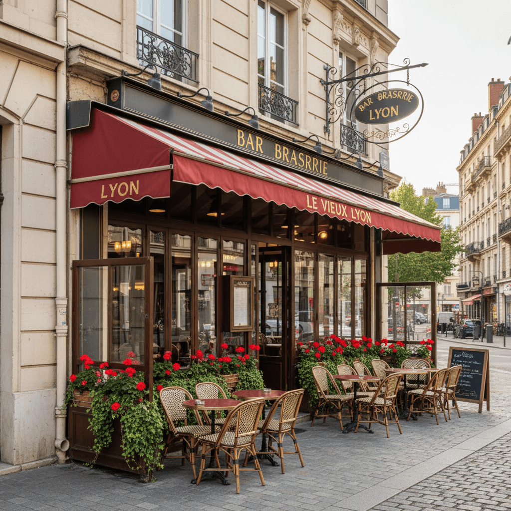 Bar-brasserie 100m² à Villeurbanne : terrasse - licence IV - Image 1