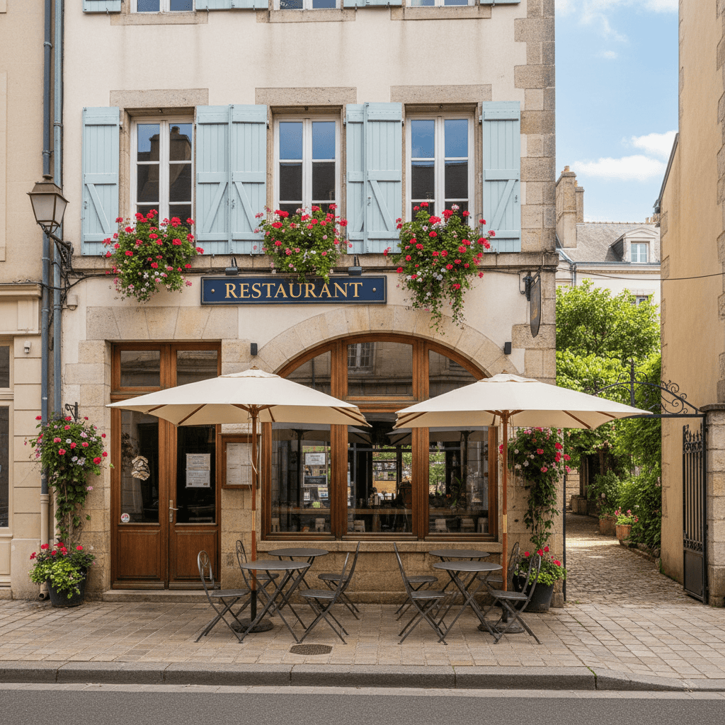 Restaurant 60m² à Nantes : terrasse - licence IV - Image 1