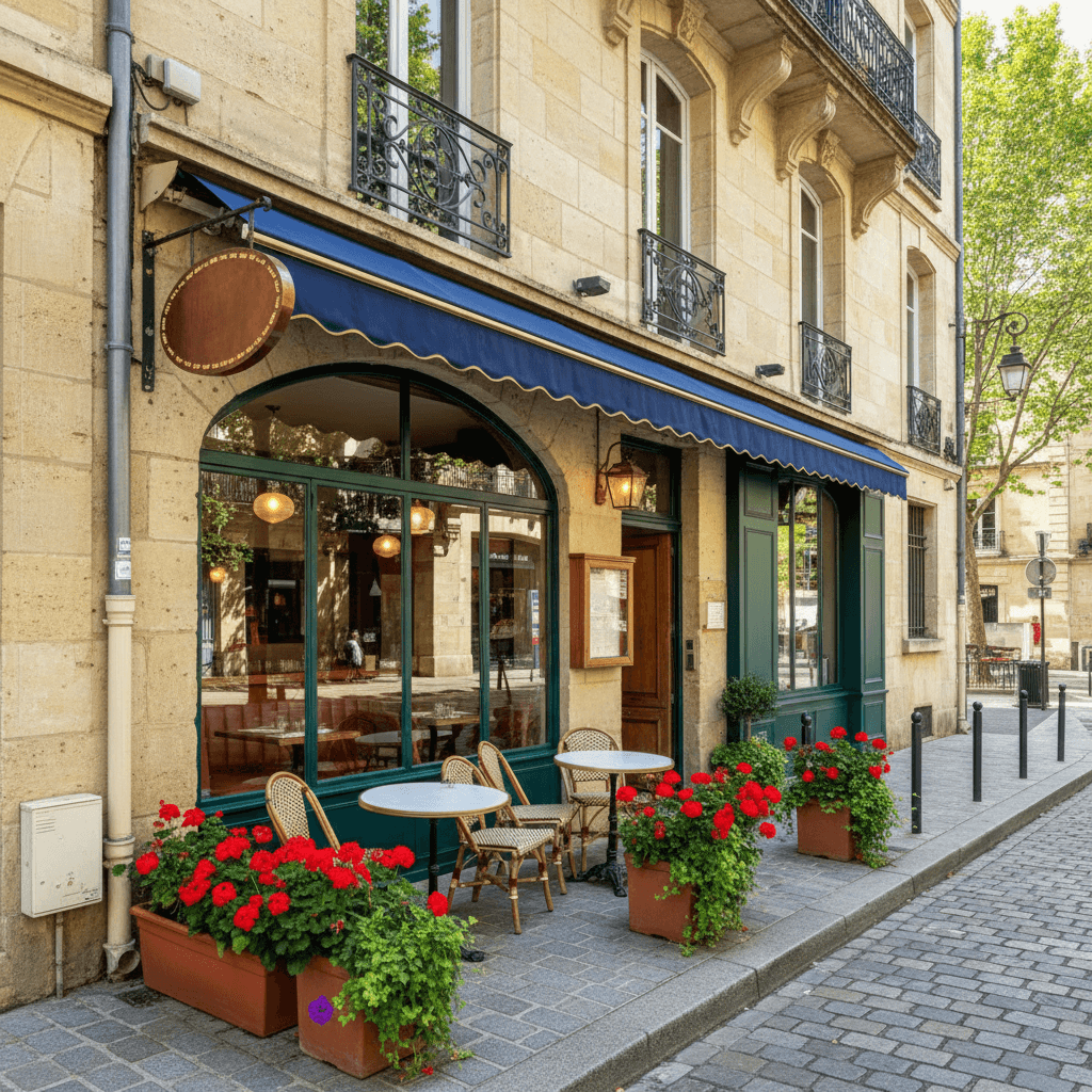 Restaurant 140m² à Bordeaux : terrasse - licence IV