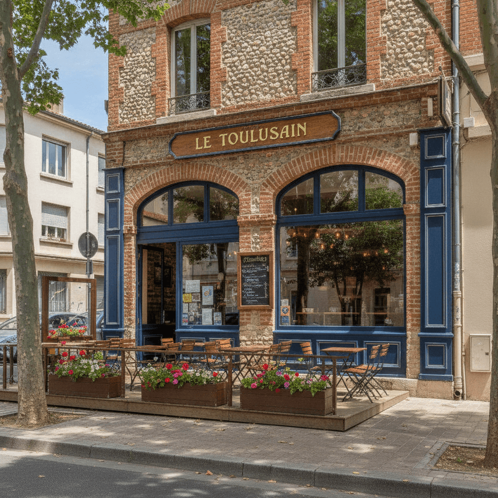 Bar-brasserie 150m² à Toulouse : licence IV - cuisine équipée