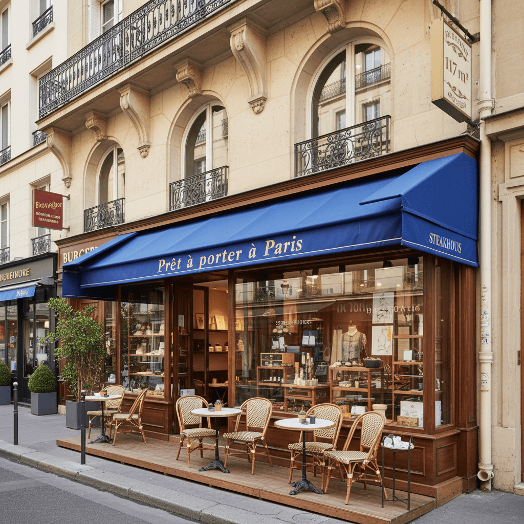 Prêt à porter 117m² à Paris