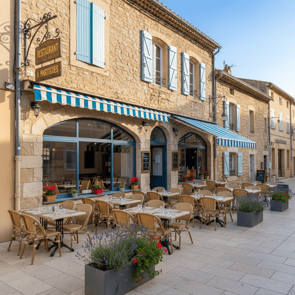 Restaurant 250m² à Martigues : terrasse - extraction - Image 1