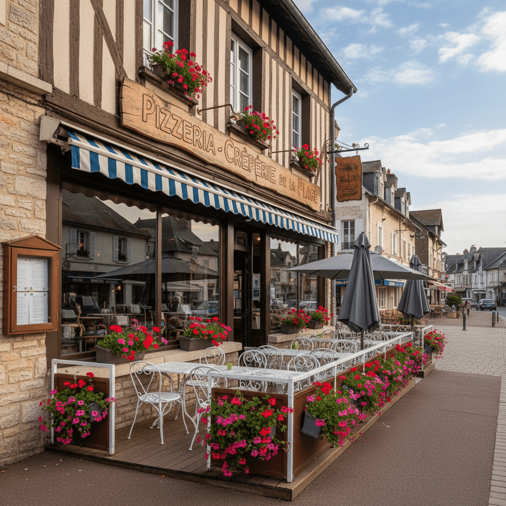 Restaurant à Cabourg : terrasse - Image 1