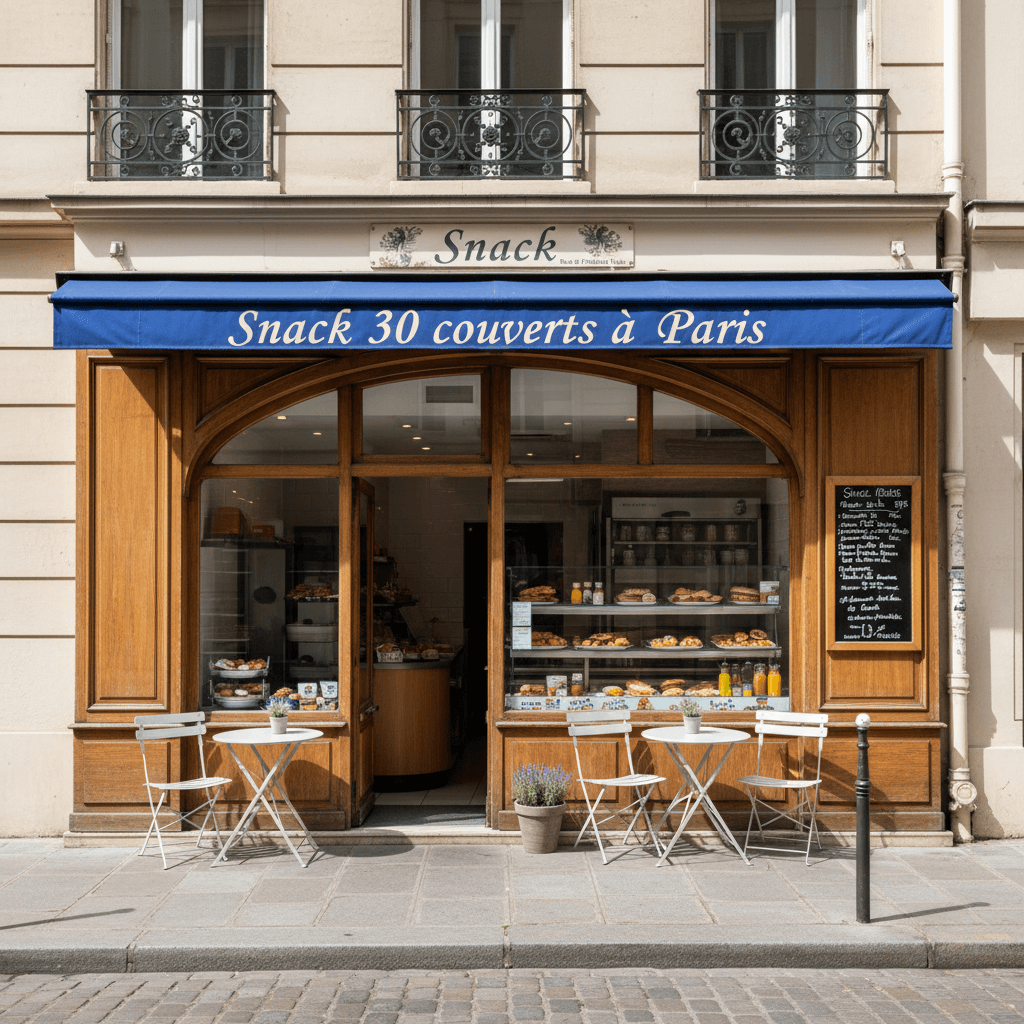 Snack 30 couverts à Paris - Image 1
